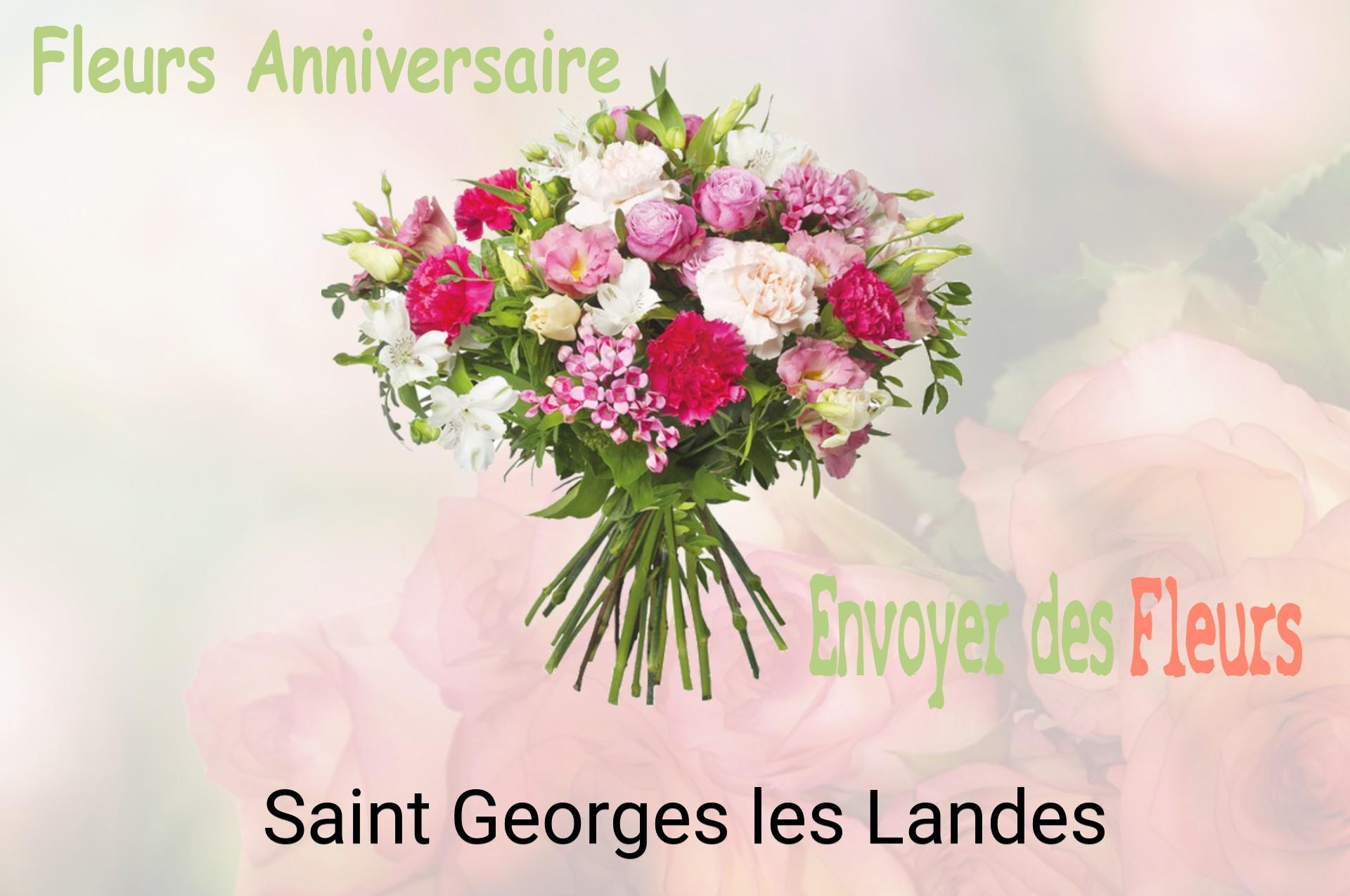 Bouquet de fleurs d’anniversaire livré à Saint-Georges-les-Landes