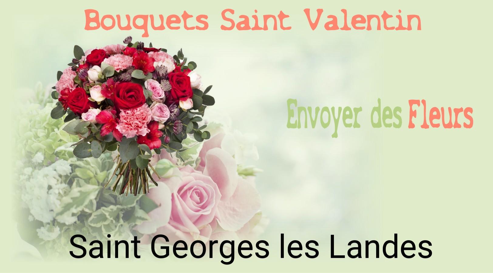Roses de Saint-Valentin livrées à Saint-Georges-les-Landes